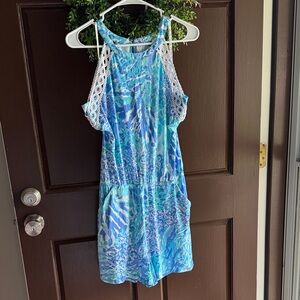 Halter style romper